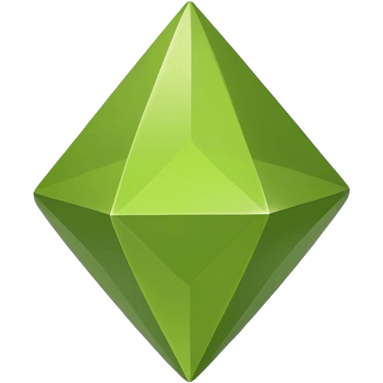  Olive color plumbob sims  emoji