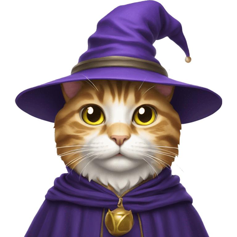 Wizard cat emoji