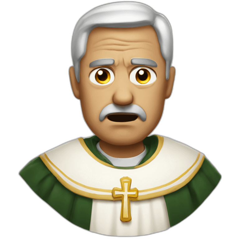 angry catholic father emoji