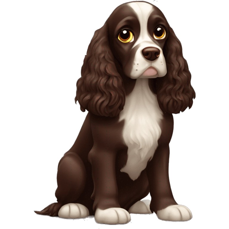 chocolate Russian spaniel  emoji