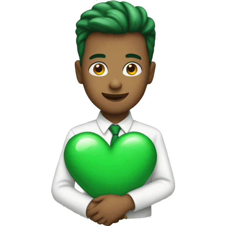 Green heart emoji