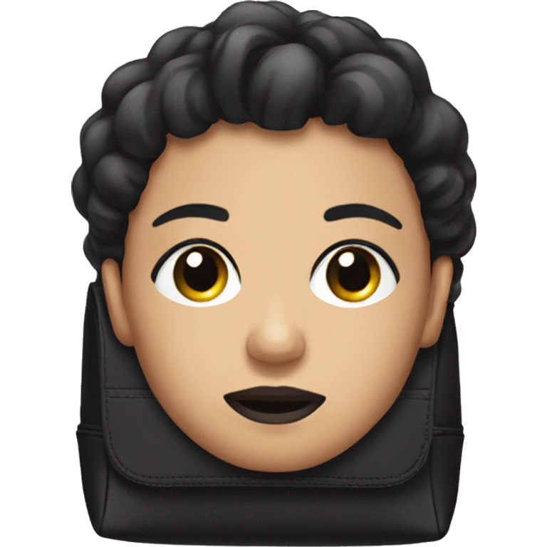 Black makeup bag emoji