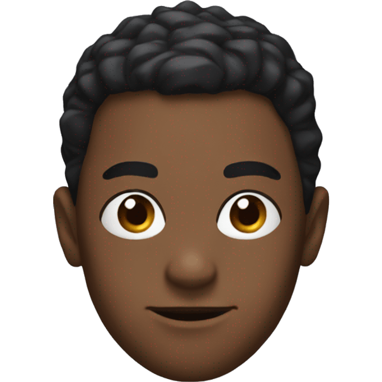 Black spider man head  emoji