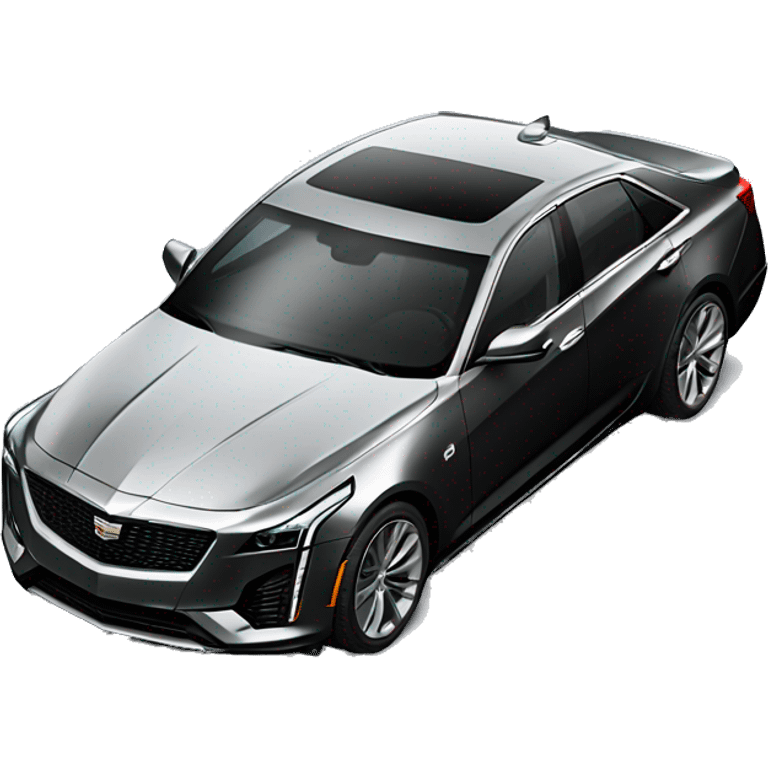 Cadillac ct5 sedan black emoji