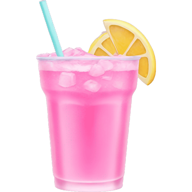 Pink aesthetic drink emoji