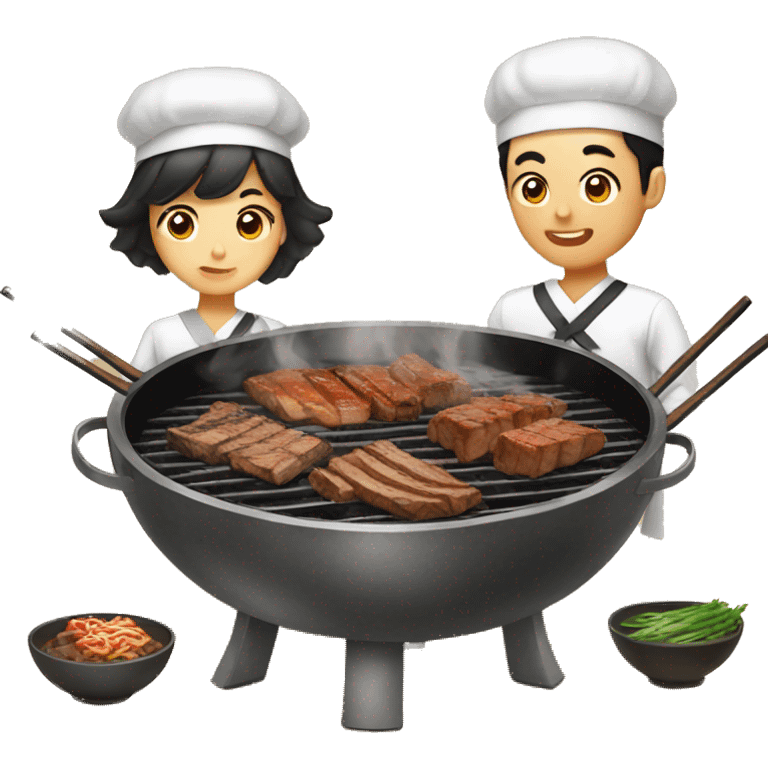 Korean bbq emoji