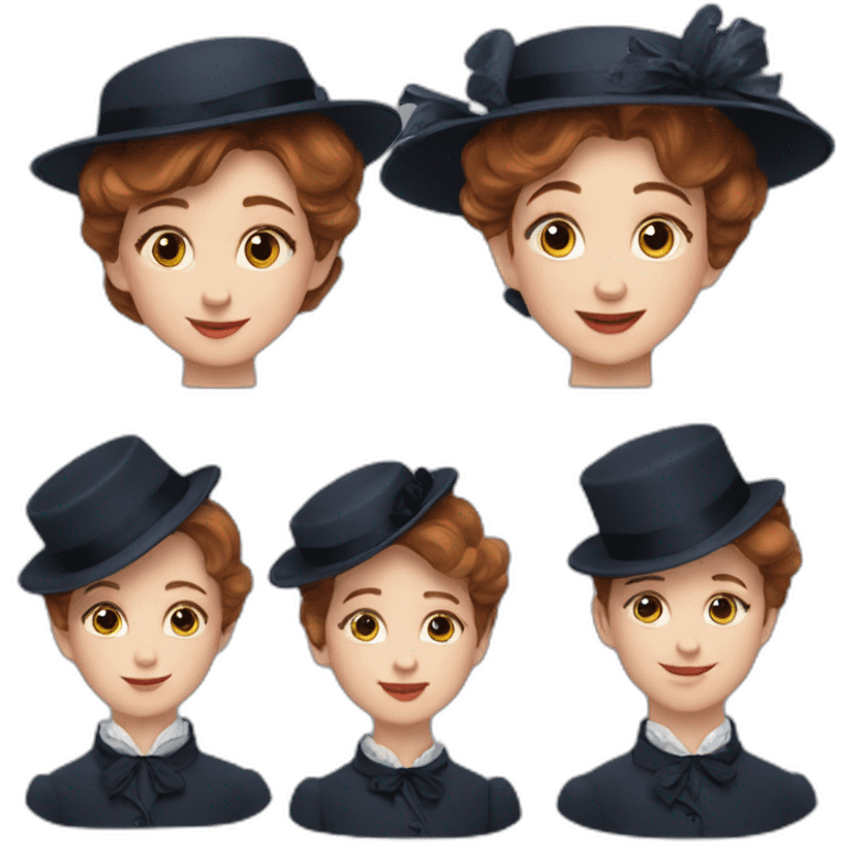 les enfants dans mary poppins emoji