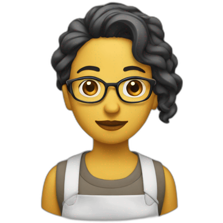 escritora emoji