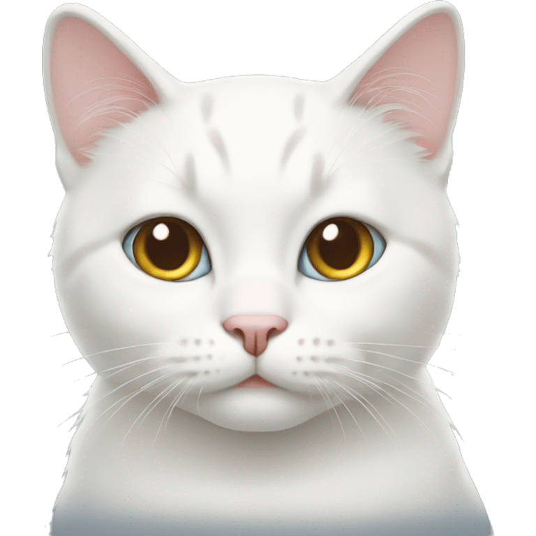 white cat emoji