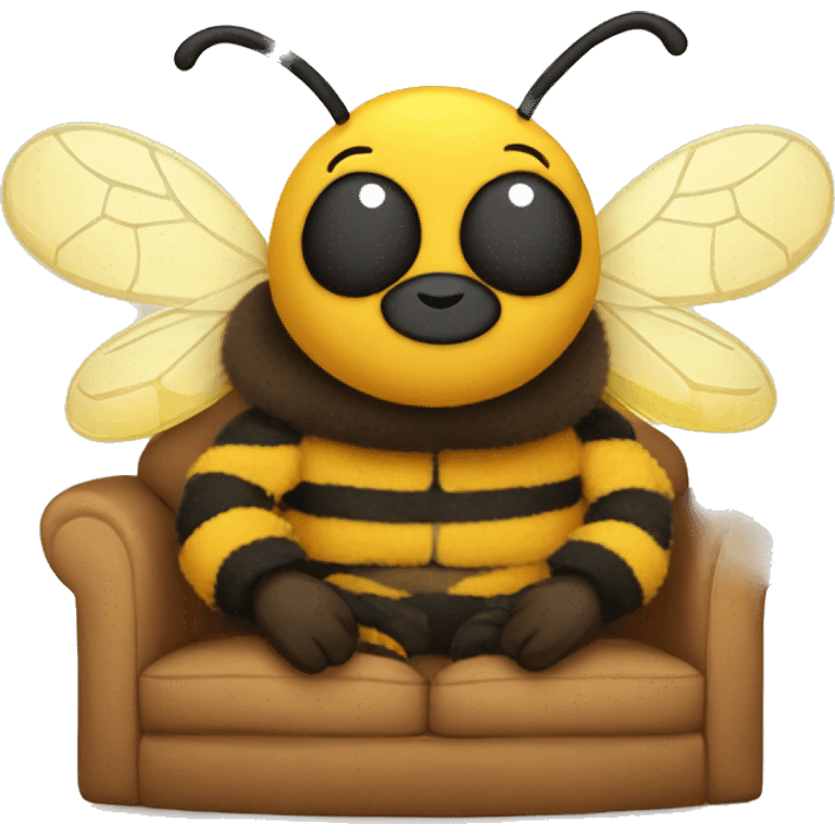 Cozy bee emoji