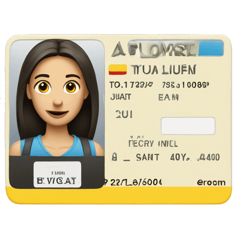 driving license emoji