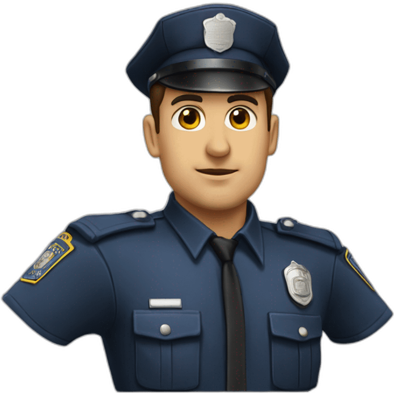 policeman Valladolid emoji