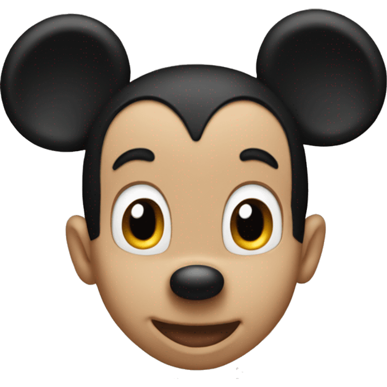 Mickey mouse emoji