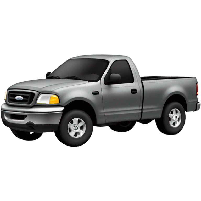 Gray 2002 ford f-150 emoji