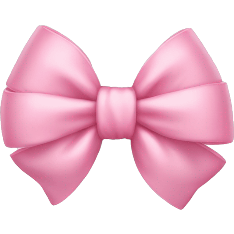 Baby pink bow emoji