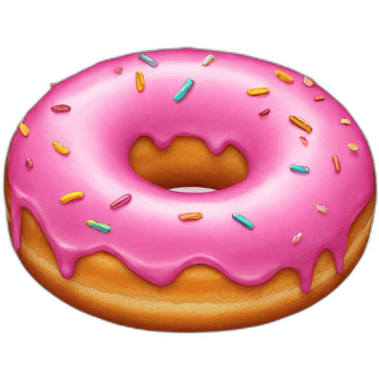 A big donut emoji