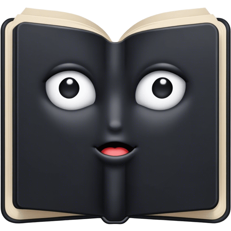 Black book emoji