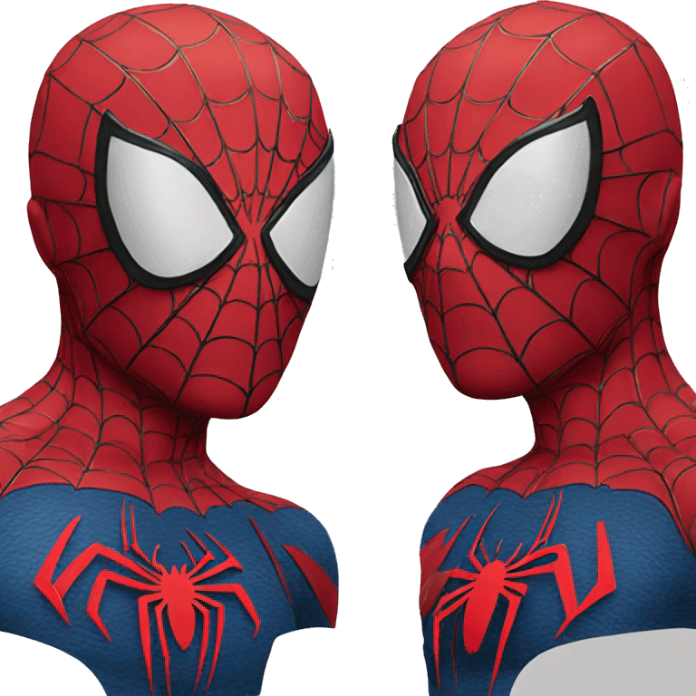 Spiderman mask emoji