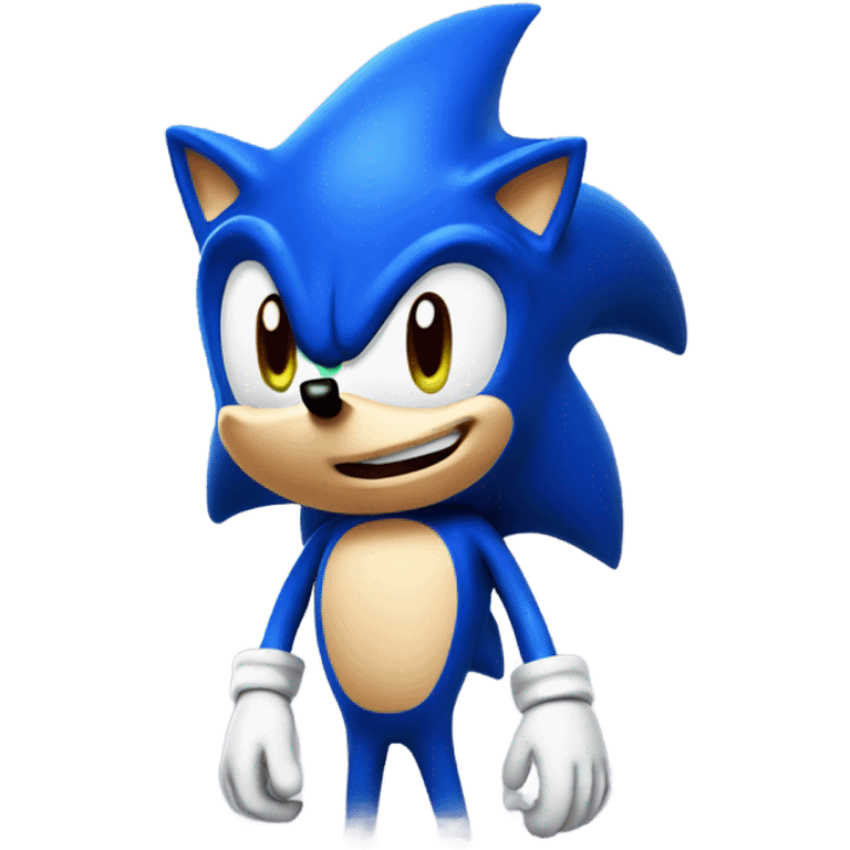 Sonic the hedgehog  emoji