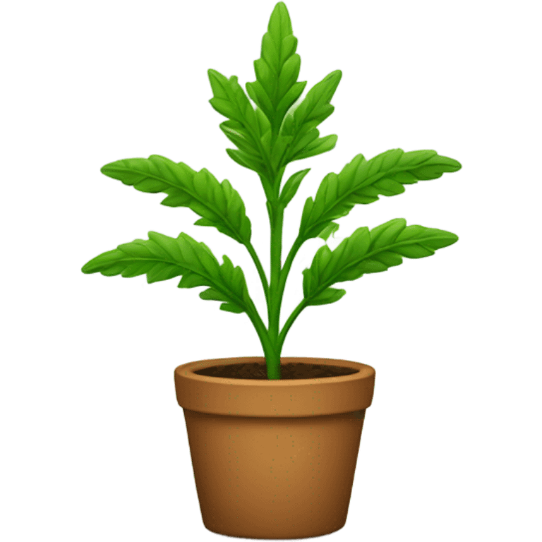 Weed plant  emoji