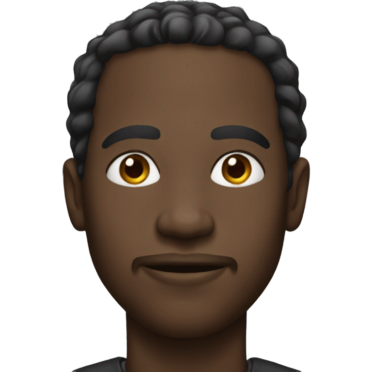 black man  emoji