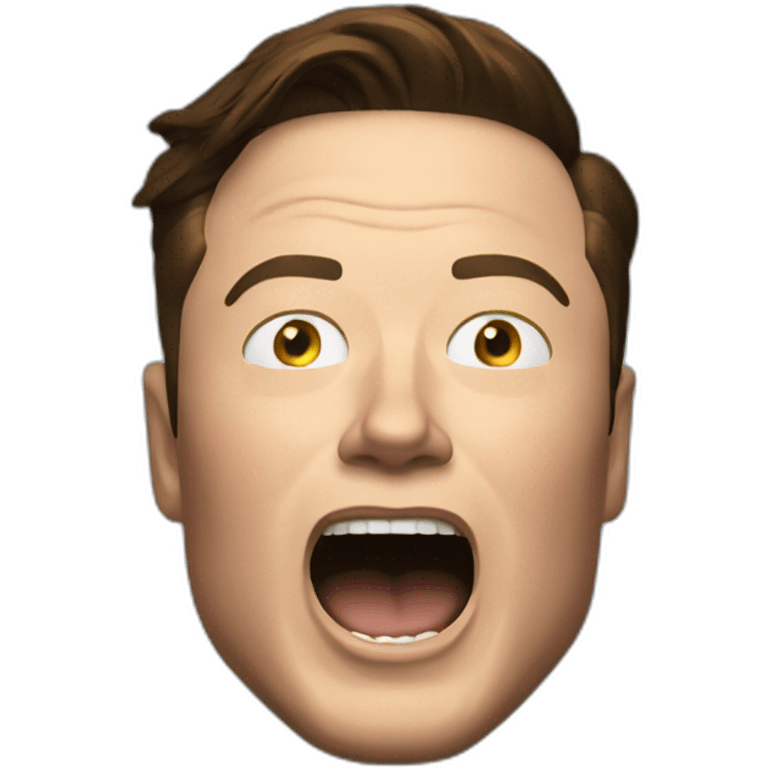 elon musk electrocuted emoji