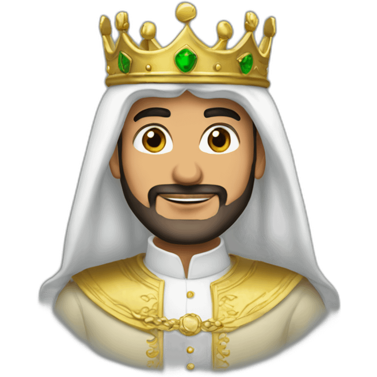 King Mohamad ben salman emoji