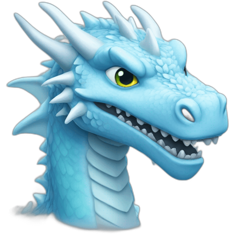 Ice dragon emoji