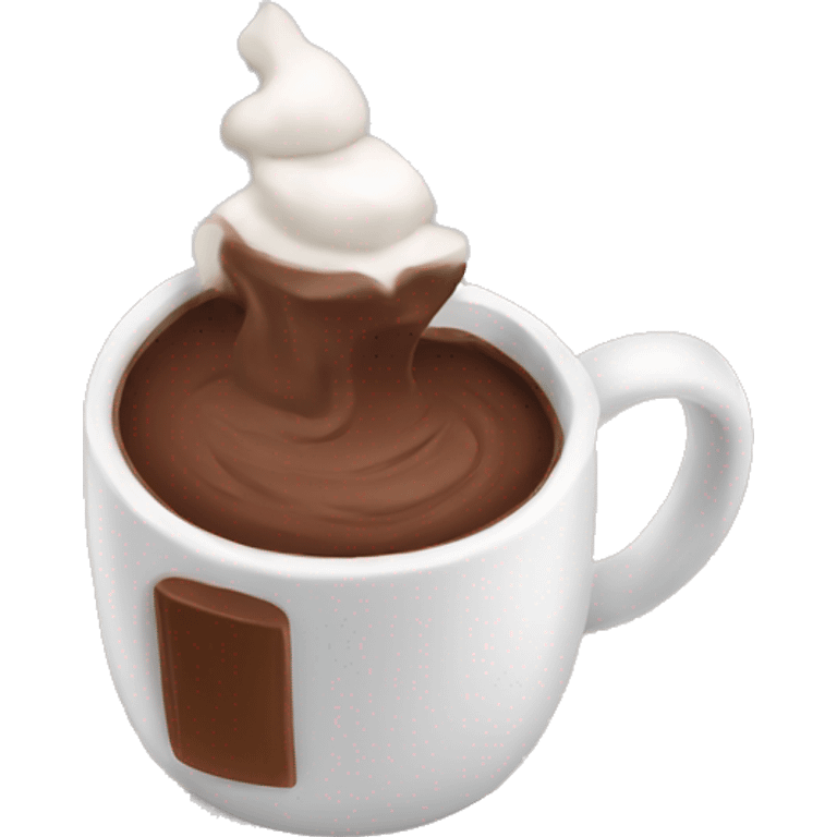 Hot chocolate emoji