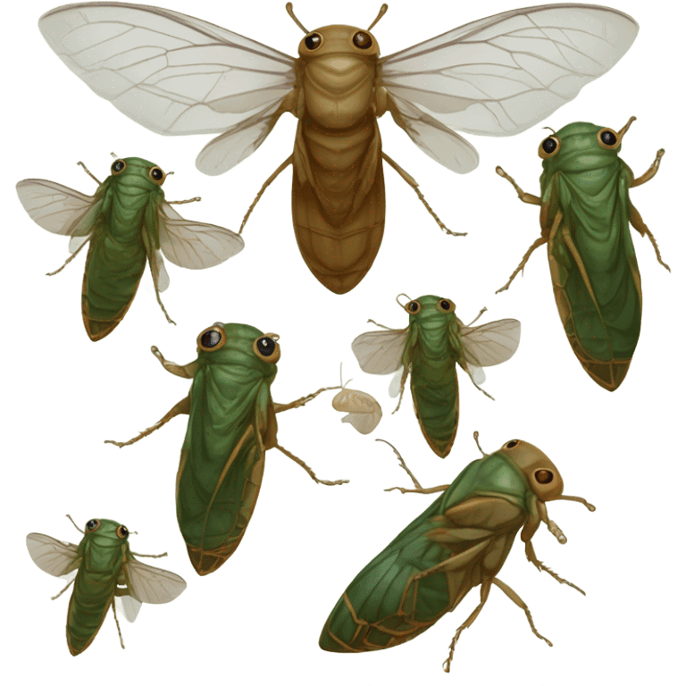 cicada family emoji