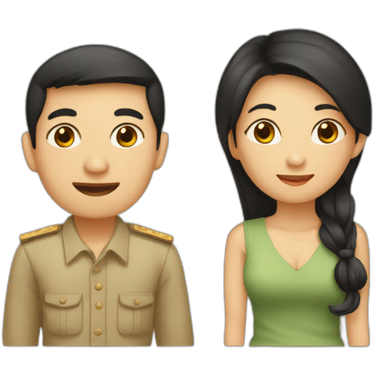 Couple vietnamien  emoji