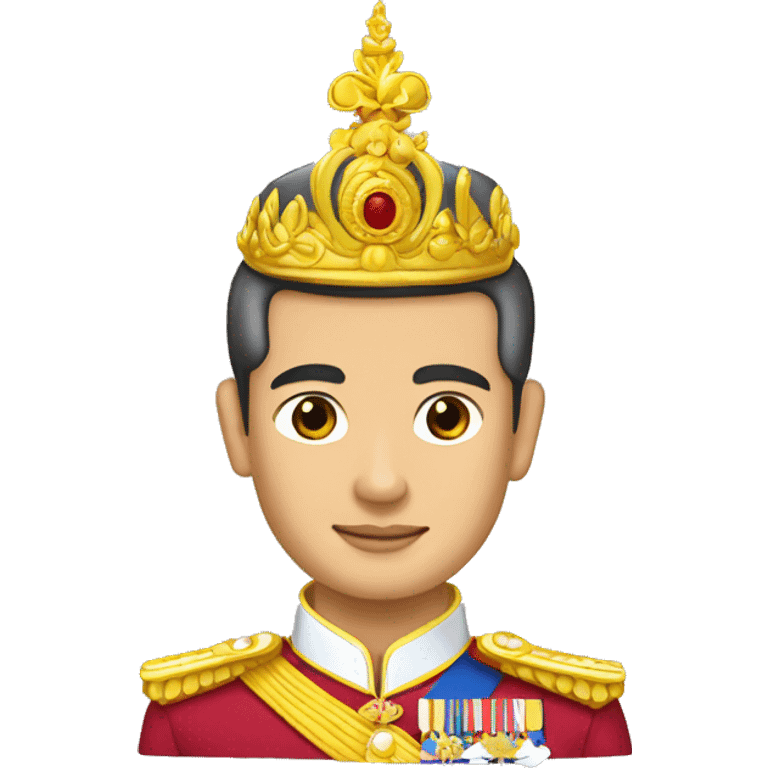 Maha Vajilalongkorn the king of Thailand emoji