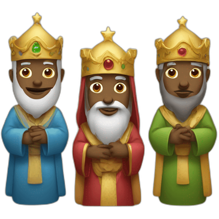 three wise men emoji