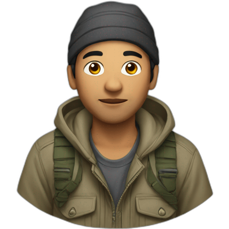 Nepal rappeur emoji