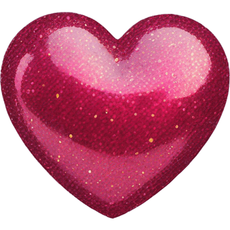 Heart with glitter  emoji