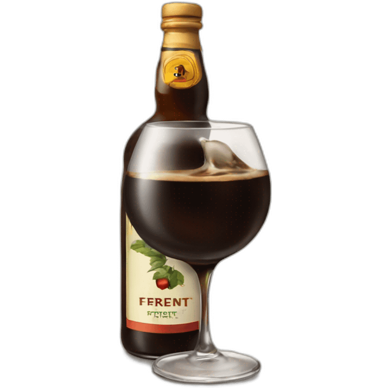 Un fernet emoji