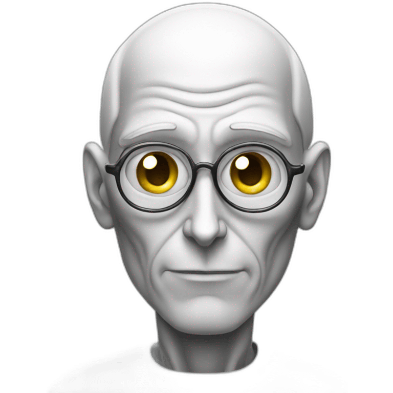 Steve Jobs alien emoji