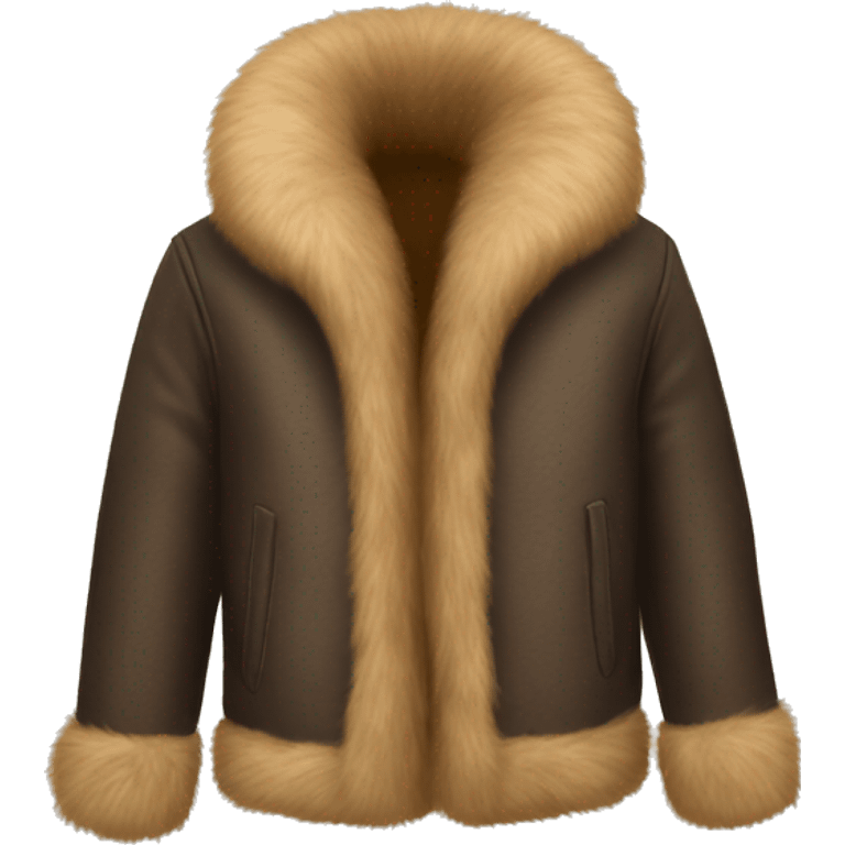 Fur jacket emoji