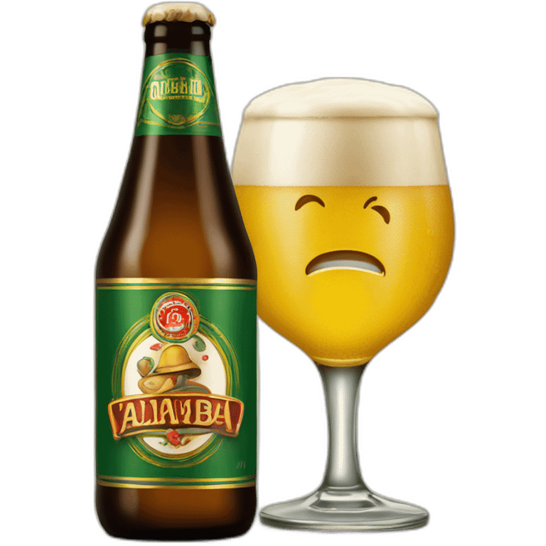 Botellín de Cerveza Alhambra 1925 emoji