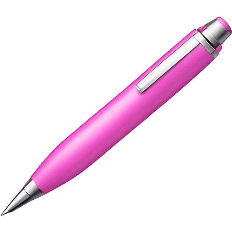 Pink pen emoji