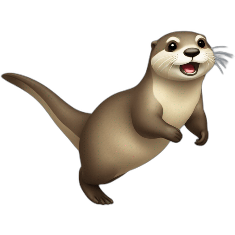 Loutre qui danse emoji