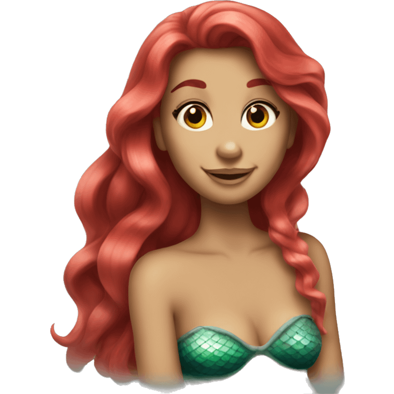 Ariel mermaid emoji