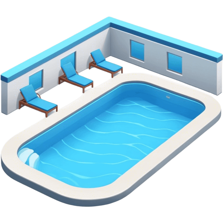 Luxury swimming pool emoji