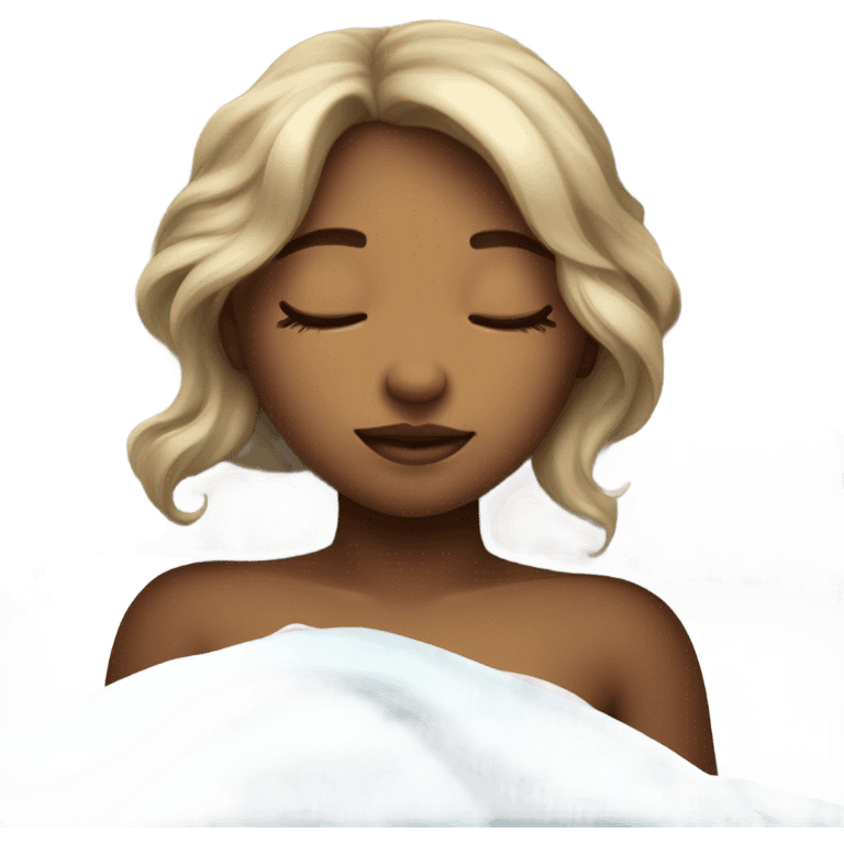 girl sleeping emoji