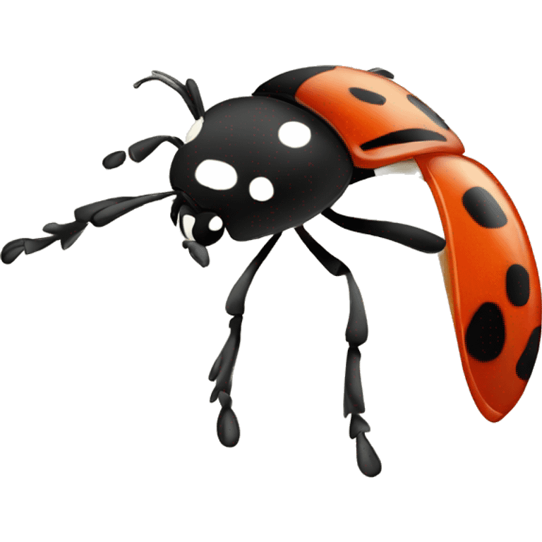 Coccinelle qui court emoji