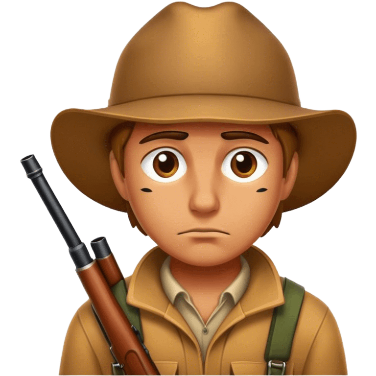 Sad Hunter emoji