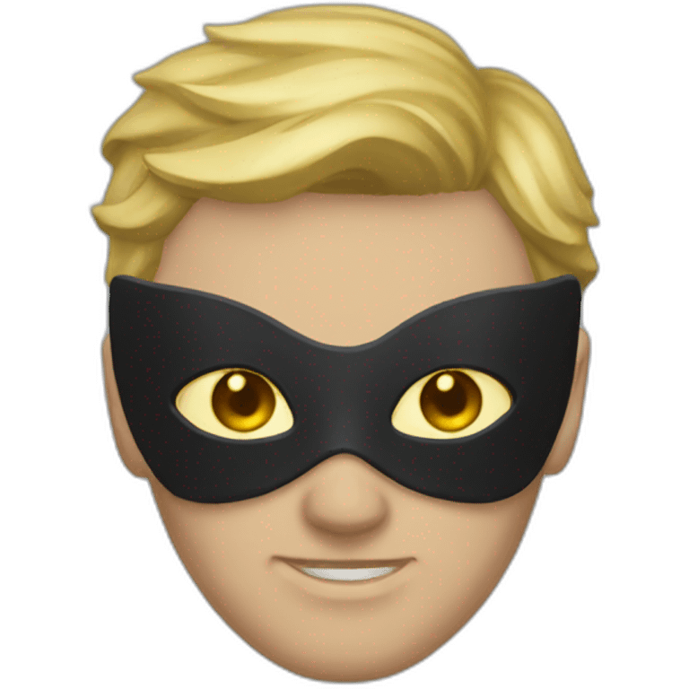 masked hero emoji