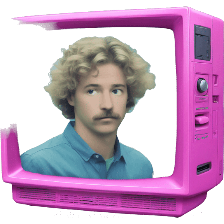 vhs tv player vaporwave dolphin emoji