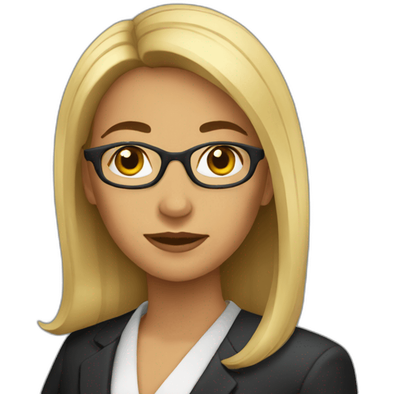 female Lawyer emoji