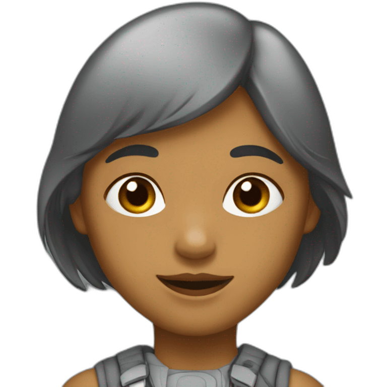 Fille aux tâches de rousseur emoji